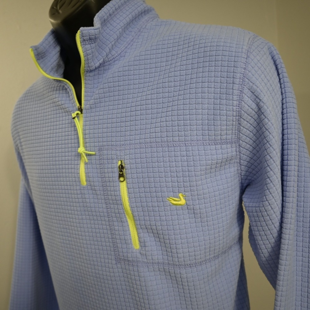 Southern Marsh Fieldtec Waffle Fleece 1/4 Zip Pullover Long Sleeve Men XS XSMALL